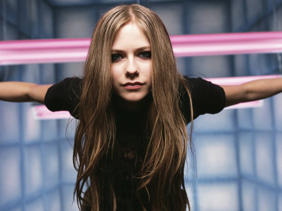 Avril Lavigne Cool Studio Portrait