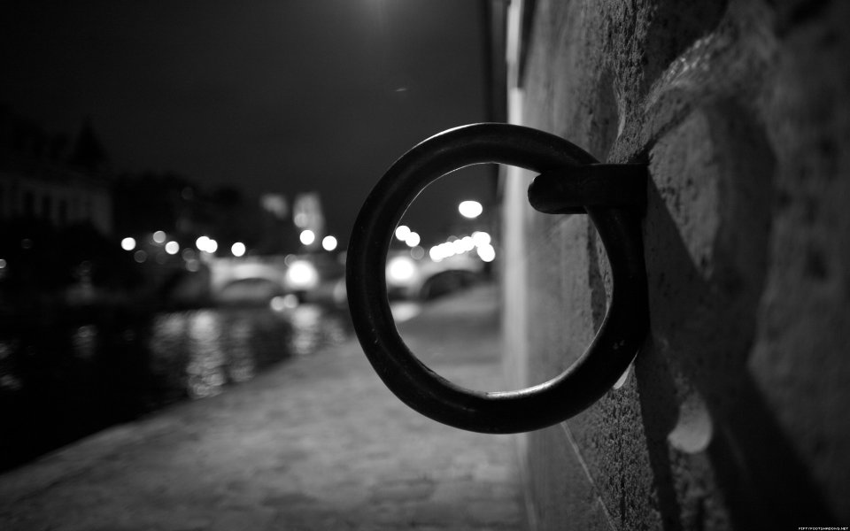 Serene Iron Ring By The Seine River