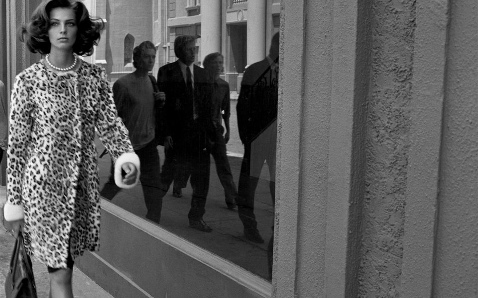 Daria Werbowy Vintage Black White Fashion Street Photo