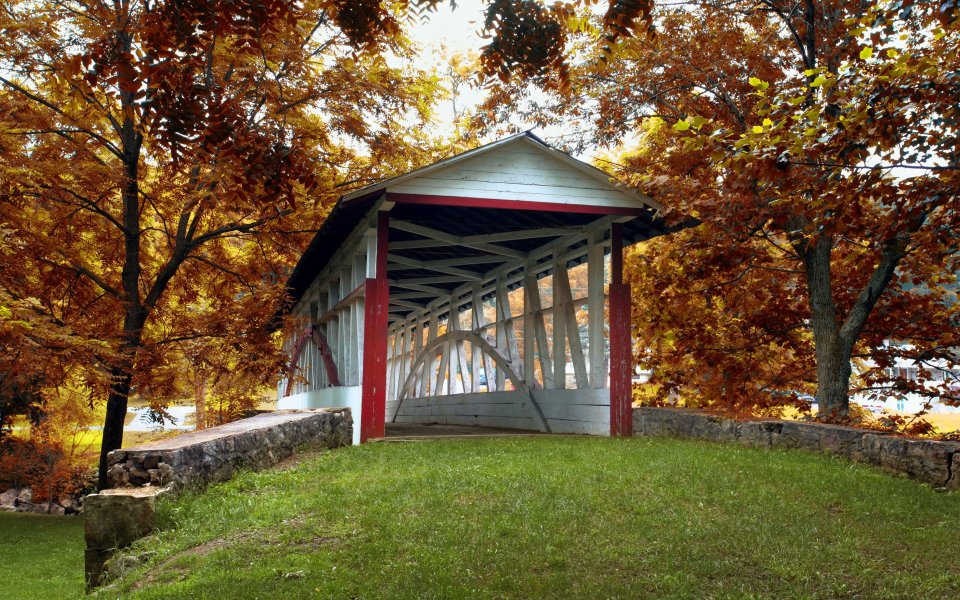 Knisely Covered Bridge Bedford County Pennsylvania