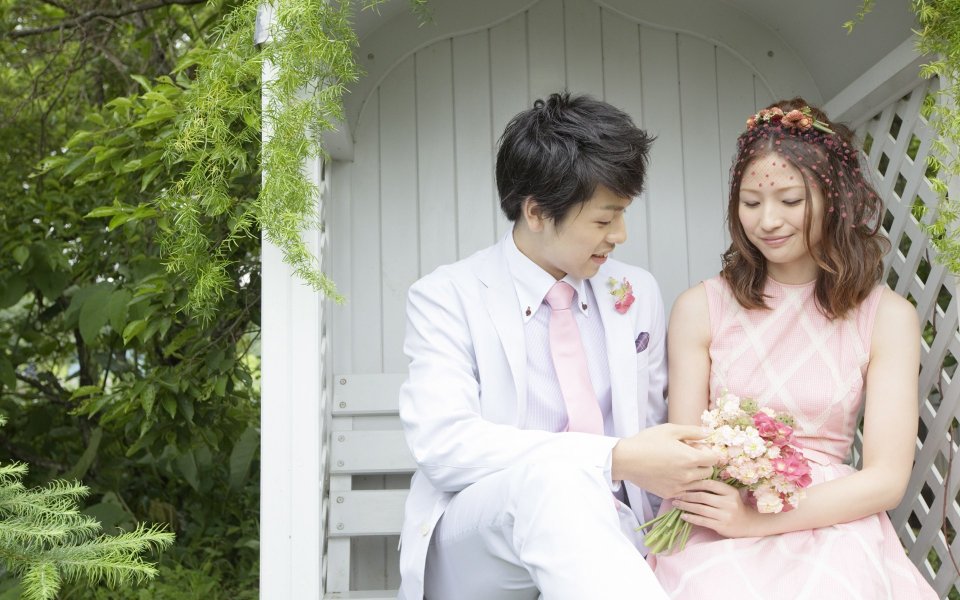 Garden Wedding Photography Bride And Groom In White Pavilion