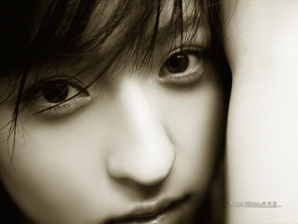 Kasumi Nakane Retro Close Up Portrait Photography
