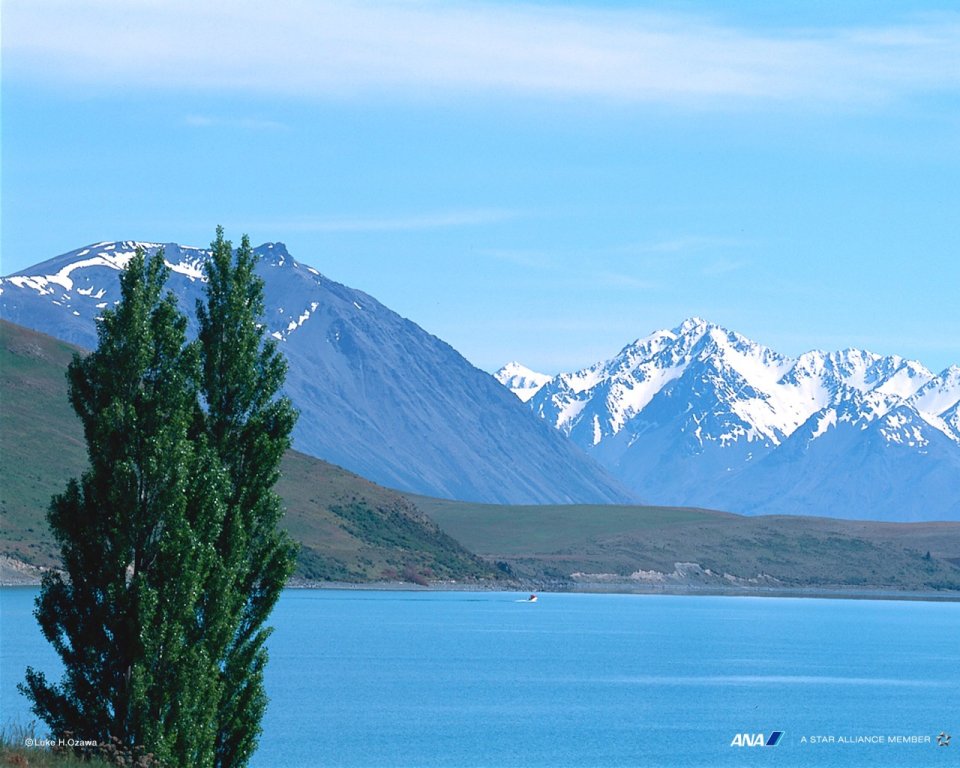 Lake Tekapo New Zealand Scenery