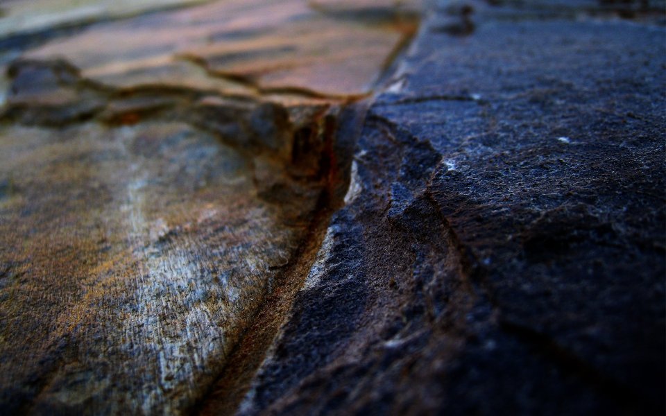 Macro Shot Weathered Rock Rough Texture Closeup