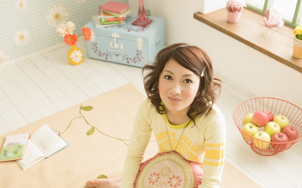 Fresh Japanese Style Home Sweet Girl Portrait Photography