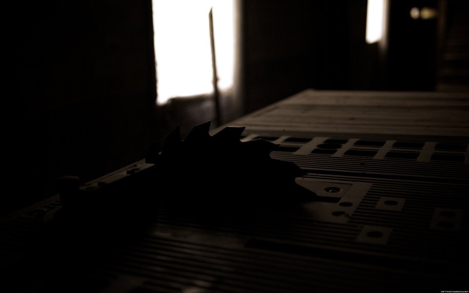 Bat Silhouette In Dark Abandoned Building Low Light Photography