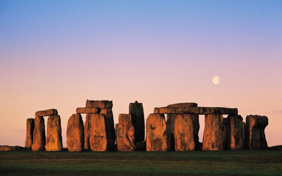 Stonehenge At Sunset Wiltshire England