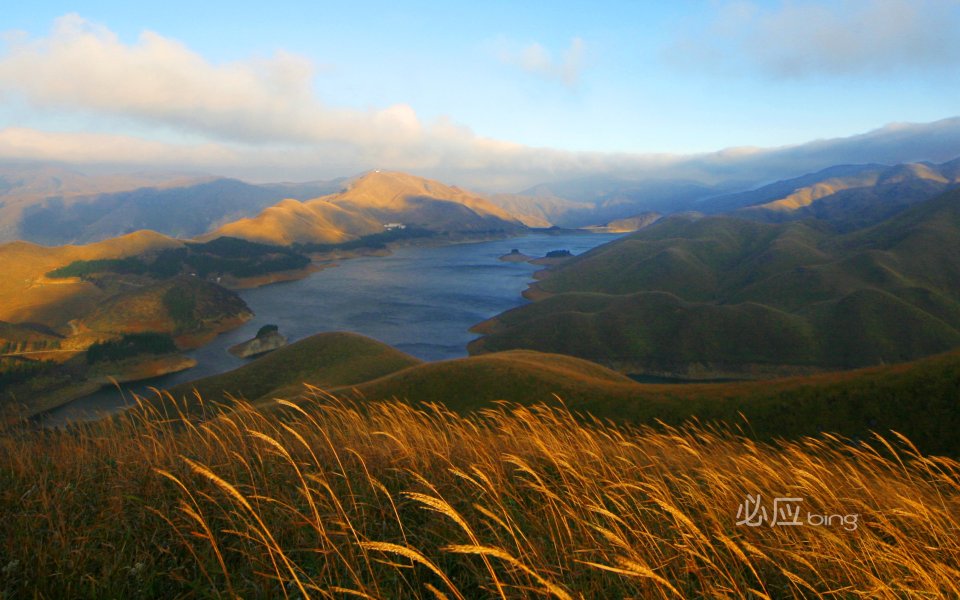 Sky Lake Guangxi China Landscape