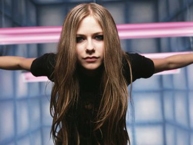 Avril Lavigne Cool Studio Portrait