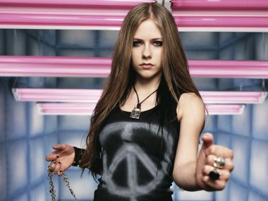 Avril Lavigne Early Classic Cool Fashion Portrait