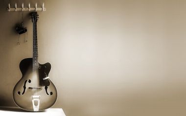 Vintage Style Guitar Wall Decor