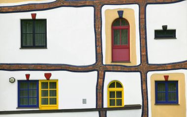 Colorful Facade Rogner Bad Blumau Styria Austria