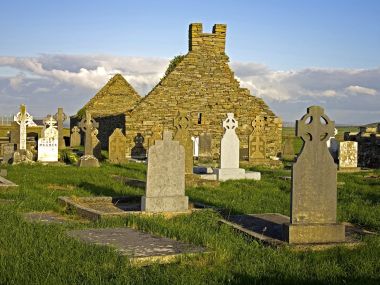 Ireland Munster Clare Loop Head Cross Village Ancient Cemetery