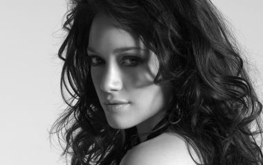 Hilary Duff Black And White HD Portrait Photo