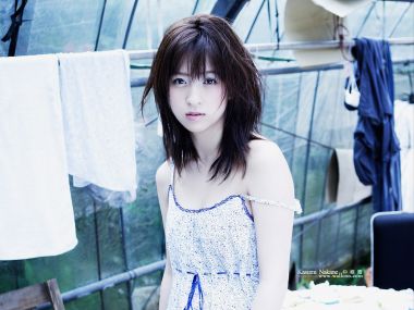 Kasumi Nakane Fresh Portrait In Greenhouse