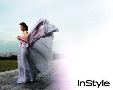 韩国版InStyle 女明星户外优雅时尚写真