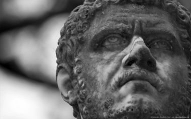 Ancient Roman Stone Sculpture Portrait
