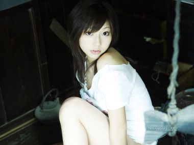 Maya Koizumi Dark Vintage Japanese Home Portrait Photo