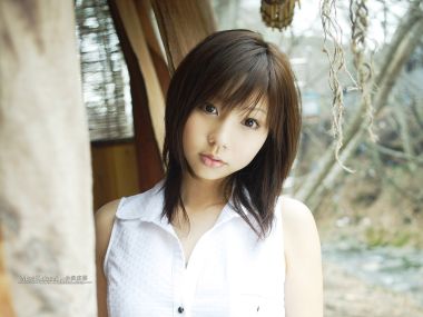 Maya Koizumi Pure Japanese Girl Window Portrait