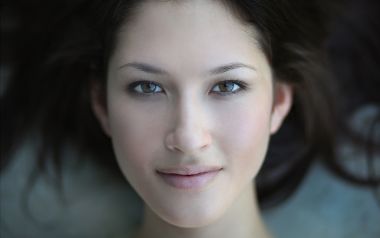 Soft Portrait Of Young Woman With Heterochromia Eyes