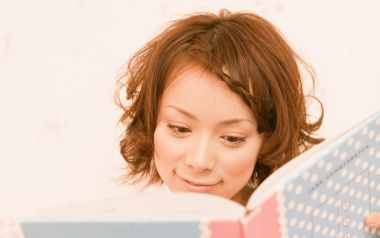 Warm Toned Home Girl Reading Book Soft Portrait Photography