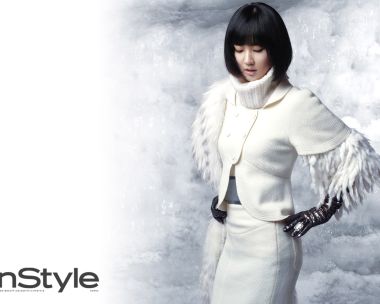 InStyle韩国版 冬日时尚女性人像写真