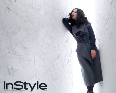 韩版InStyle杂志 清冷高级时尚女性人像大片