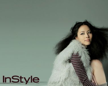 韩国InStyle杂志时尚女性人像写真