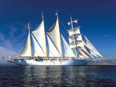 Star Flyer Vintage Sailboat Aegean Sea Turkey