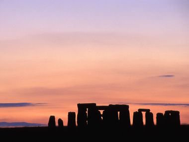 Stonehenge At Sunset Wiltshire England