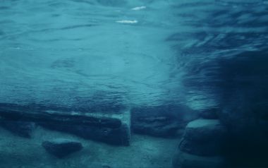 Underwater Submerged Rocks And Ripples