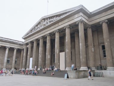 British Museum London Main Entrance View