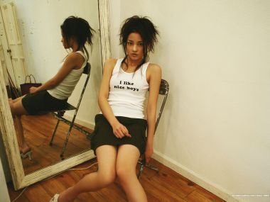 Meisa Kuroki Casual Indoor Portrait Photography