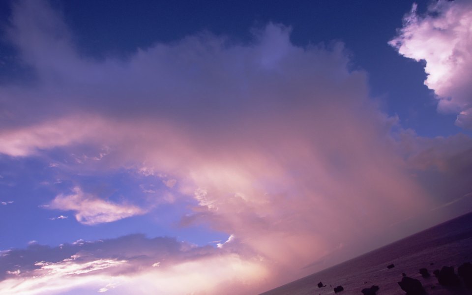 Japan Okinawa Beach Sunset Sky