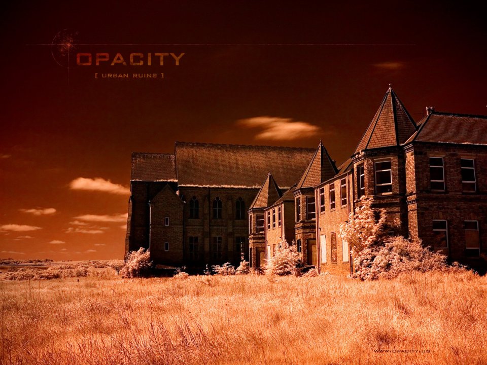 Abandoned Building Urban Ruins Red Brown Tone Photography
