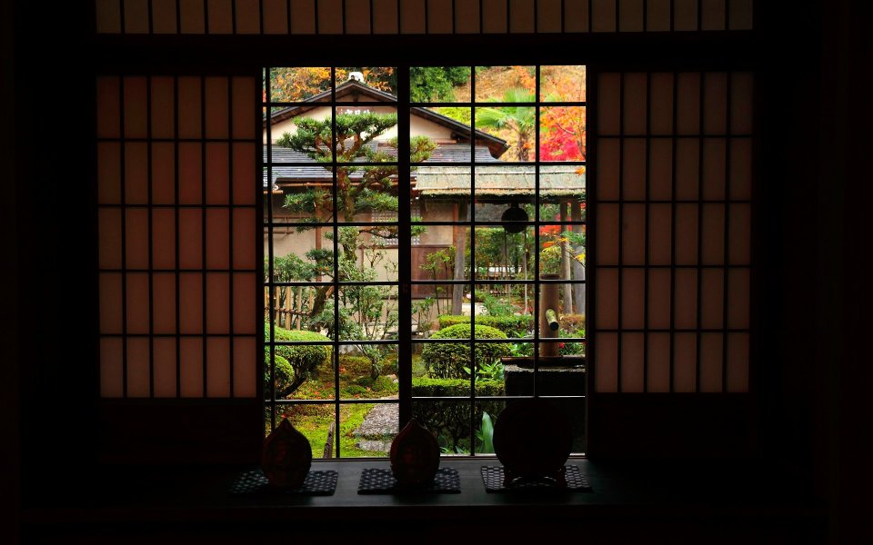 日本圆觉寺庭院景观