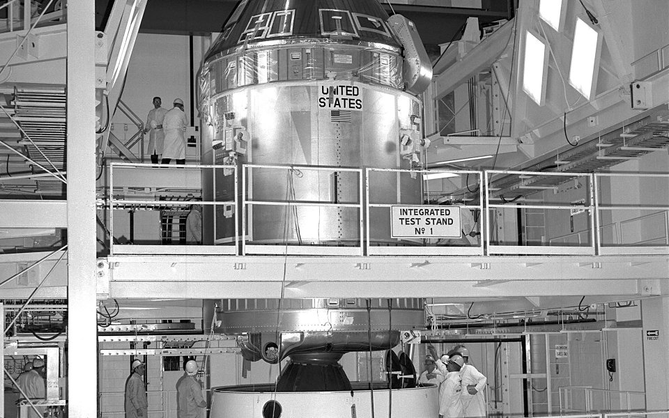 Apollo Program Spacecraft Testing Scene In USA