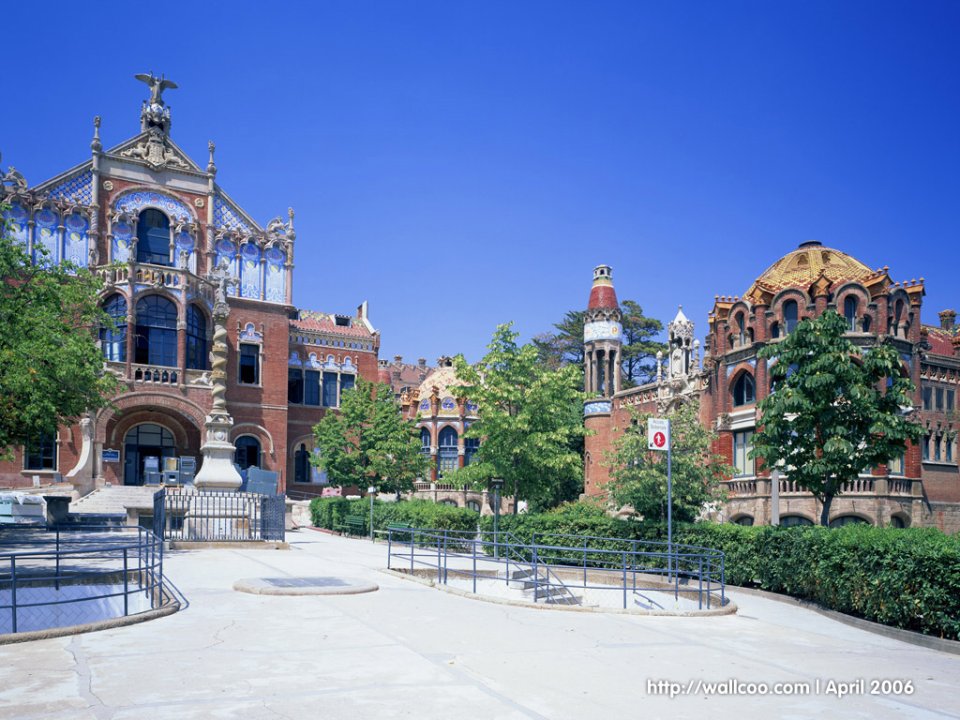 Barcelona Sant Pau Hospital Complex Spain