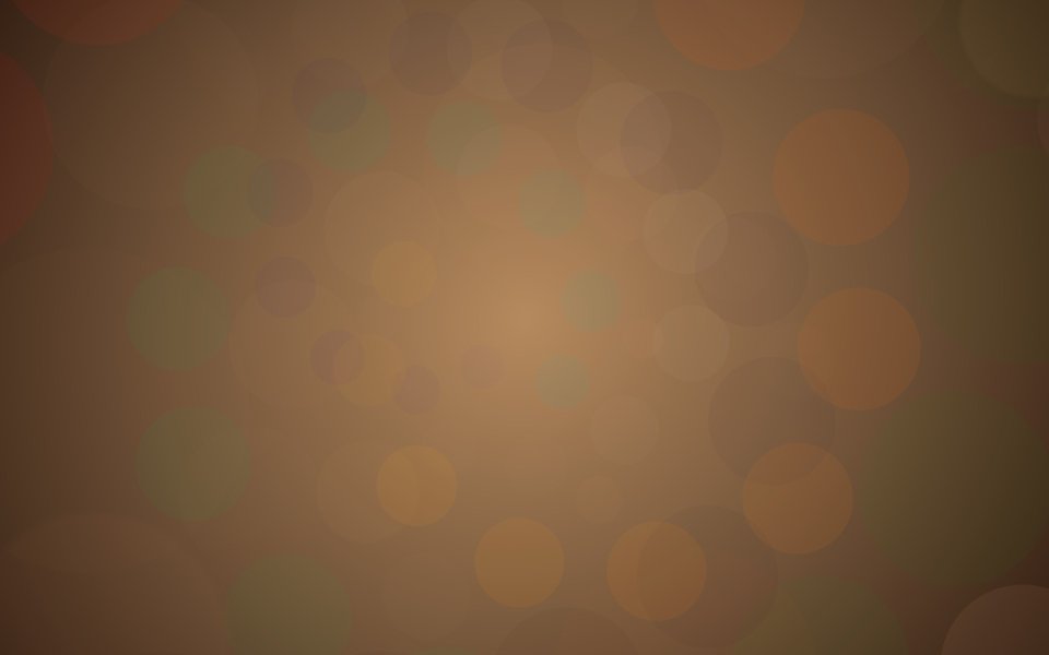 Ubuntu系统暖色调散景壁纸