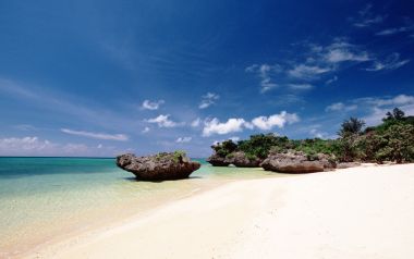 Japan Okinawa Beach Natural Scenery