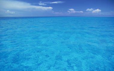 Japan Okinawa Clear Sea And Blue Sky