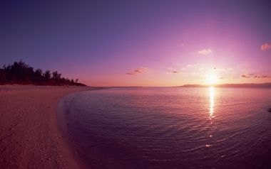 Okinawa Beach Sunset