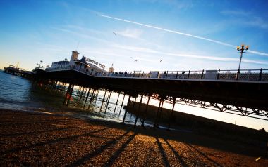 Brighton Pier Sunset Seascape