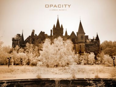 Opacity Series Abandoned Castle Ruins Photography Belgium