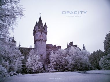 France Noisy Chateau Snowy Landscape