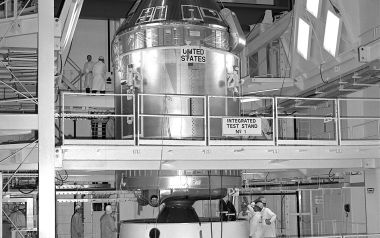 Apollo Program Spacecraft Testing Scene In USA