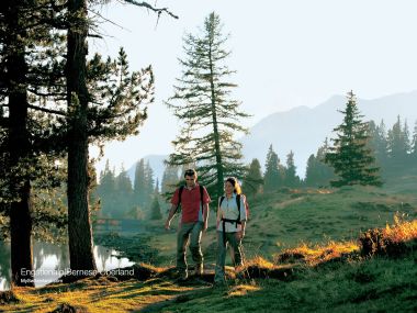Hiking In Engstlenalp Bernese Oberland Switzerland