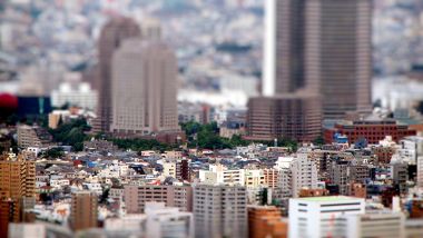 日本城市移轴摄影景观