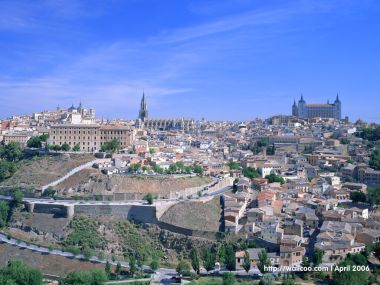 Toledo Spain Ancient City Panorama