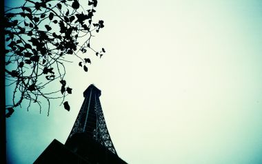 Lomo Style Eiffel Tower Vintage Photography